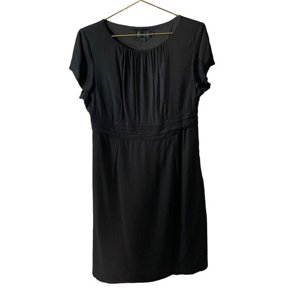 Boden Dresses & Skirts - Boden Cap Sleeve Sheath Black Dress Size 14R